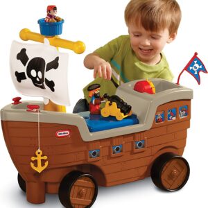 prima infanzia Litte Tikes nave pirata cavalcabile